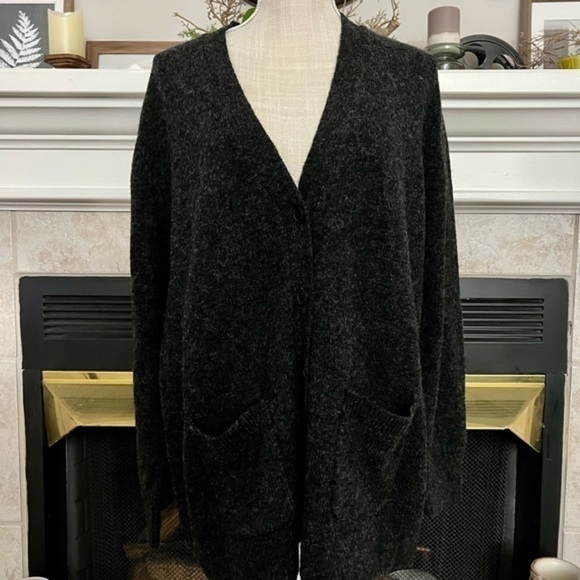 Pendelton Washable Wool Old Fashion Grandpa Cardigan - Picture 2 of 16